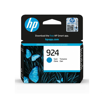 Inkoust HP 924 (4K0U3NE) 400 stran - originální, azurový