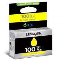 Inkoust Lexmark 100XL (14N1071E) - originální | žlutý, return