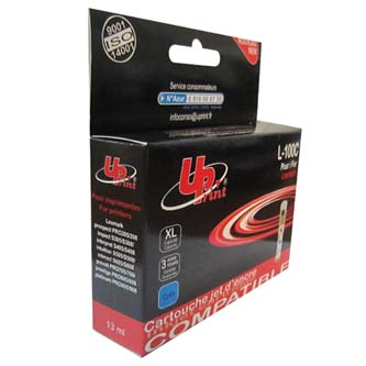 Inkoust Lexmark 14N1069E - 600 stran | kompatibilní | azurový