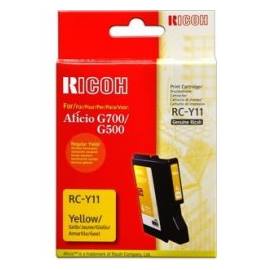 Inkoust Ricoh typ RC-Y11 (402281) - originální | gelový, žlutý