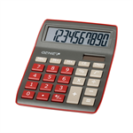 Kalkulačka Genie 840DR tmavě červená