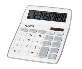 Kalkulačka Genie 840S stříbrná