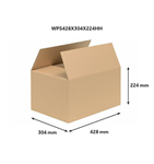 Klopová krabice A3, vnitřní rozměr 428x304x224