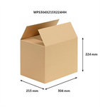 Klopová krabice A4, vnitřní rozměr 304x215x224