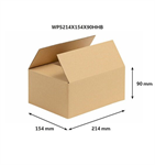 Klopová krabice A5, vnitřní rozměr 214x154x90