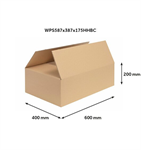 Klopová krabice, vnější rozměr 600x400x200 - extra pevná