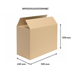 Klopová krabice, vnitřní rozměr 505x245x350 - extra pevná