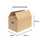 Klopová krabice, vnitřní rozměr 600x380x350, odnosné ucho - extra pevná