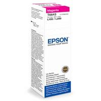 Lahev s inkoustem Epson T6643 (C13T66434A) - originální | purpurová