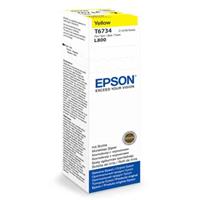 Lahev s inkoustem Epson T6734 (C13T67344A) - originální | žlutá