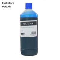 Lahev s inkoustem pro Canon BCI21C (Logo), 1000 ml | azurová