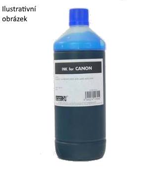 Lahev s inkoustem pro Canon BCI6C (Logo), 1000 ml | azurová