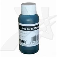 Lahev s inkoustem pro Lexmark Z13, 23, 33 (Logo), 100 ml | azurová
