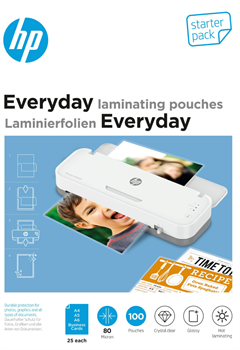Laminovací fólie HP Everyday Starter Set, 80 mic., 100 ks