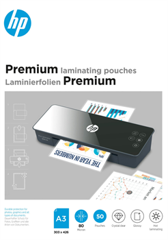 Laminovací fólie HP Premium A3, 80 Micron, 50 ks