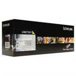 Lexmark originální toner 24B7501, yellow, 6000str.