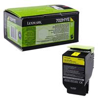 Lexmark originální toner 70C2HYE, yellow, 3000str., Lexmark CS510de, CS410dn, CS310dn, CS310n, CS410n