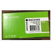 Lexmark originální toner 84C2HKE, black, 25000str., return, high capacity, Lexmark CX725de,CX725dhe,CX725dthe