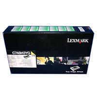 Lexmark originální toner C748H3YG, yellow, 10000str., Lexmark C748de, C748dte, C748e