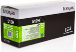 Lexmark toner 512HE High Yield Corporate Cartridge (5k) pro MS312/MS415
