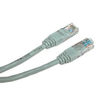 Logo síťový kabel RJ45, cat.5, 1m