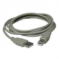 Logo USB kabel (2.0), USB A/USB B, 5m