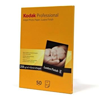Papír Kodak KPROA4L - A4/255 g | bílý, lesklý, saténový, fotopapír, 50 listů