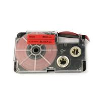 Páska - CASIO XR-9RD - 9 mm červená - černý tisk - kompatibilní