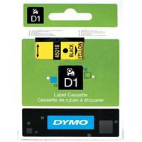 Páska DYMO 45013 - kompatibilní | černý tisk, bílý podklad, 12mm 