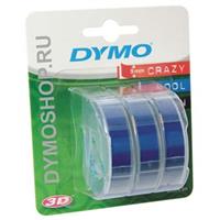 Páska Dymo S0847740 - originální | černý tisk, modrý podklad, 9 mm