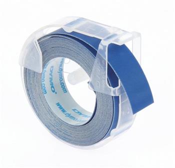 Páska Dymo S0898140 - originální | modrá s bílým písmem, 9 mm