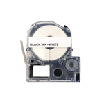 Páska - EPSON LC-2WBN, C53S652003 - 6 mm x 8 m bílá - černý tisk - kompatibilní