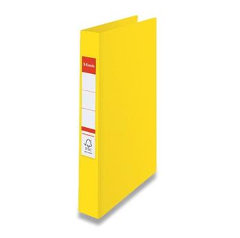 Pořadač 4-KR A4 Esselte 35-etik-žlutý