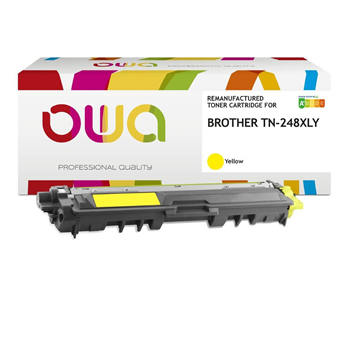 Toner Armor OWA kompatibilní s Brother TN-248XL Y, 2300 stran, žlutá/yellow
