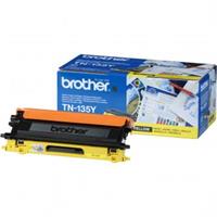 Toner Brother TN-135Y - 4 000 stran | originální | žlutý, bez obalu