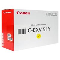 Toner Canon CEXV51 (0484C002) - 60 000 stran | originální | žlutý