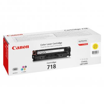 Toner Canon CRG-718Y (2659B002) - 2 900 stran | originální | žlutý