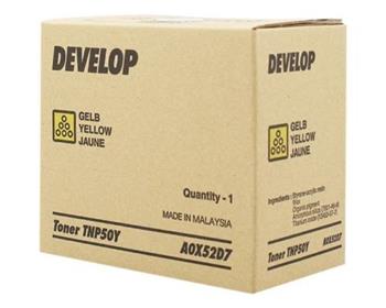 Toner Develop TNP-50Y (A0X52D7) - originální | žlutý