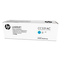 Toner HP CC531AC - 2 800 stran | originální | azurový, CONTRACT