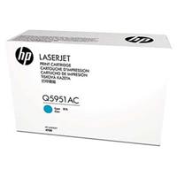 Toner HP Q5951AC - 10 000 stran | originální | azurový, CONTRACT