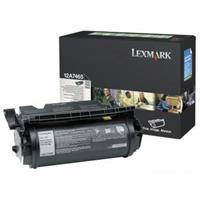 Toner Lexmark 12A7465 - originální | černý, return