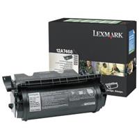 Toner Lexmark 12A7468 - originální | černý, return