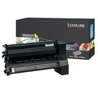 Toner Lexmark 15G031Y - originální | žlutý