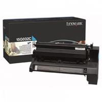 Toner Lexmark 15G032C - originální | azurový