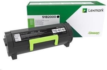 Toner Lexmark 51B2000 - originální | černý, return