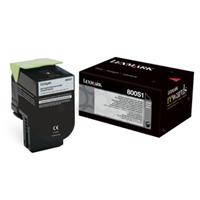 Toner Lexmark 80C0S10 - originální | černý