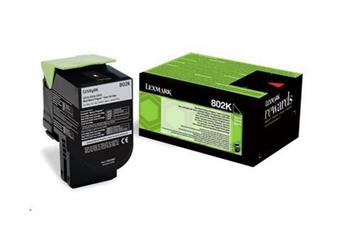 Toner Lexmark 80C20K0 - originální | černý, return