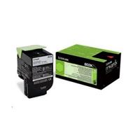 Toner Lexmark 80C20K0 - originální | černý, return