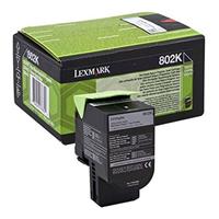 Toner Lexmark 80C20KE - originální | černý, return