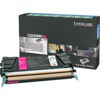 Toner Lexmark C5240MH - originální | purpurový, return